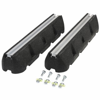 Pair of supports RUBBER XS400 - DIFF