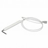 Flame sensing electrode +cable+terminals 6,3 - DIFF for Bosch : 87168356070