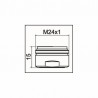 NEOSTRAHL Laminar Flow straight aerator M24X1 - NEOPERL : FLEX1207