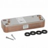 Domestic exchanger 14 plates - DIFF for De Dietrich Chappée : JJD005686680