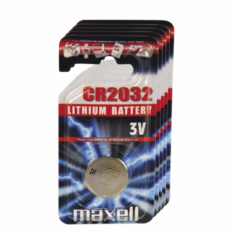 CR203 button-type lithium battery (X 5) - DIFF