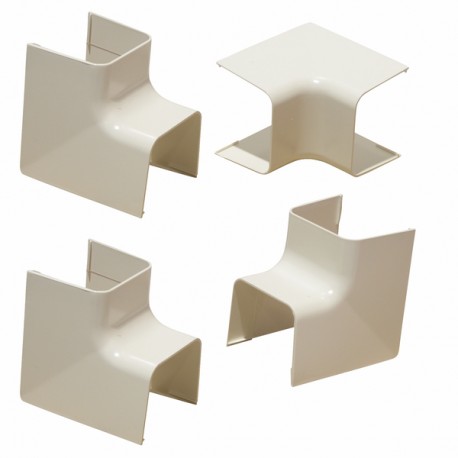 Internal corner 110x75 cream white 9001 (X 4) - DIFF