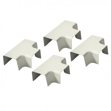 Branch connection 60 x 80 pure white 9010 (X 4) - DIFF