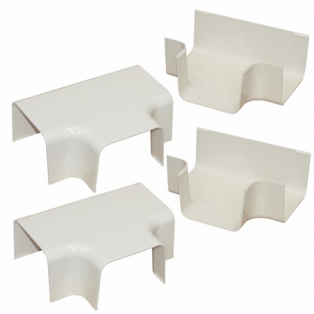 Branch connection 60 x 80 cream white 9001 (X 4) - DIFF