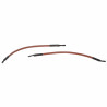 Ignition electrodes cable (x2) (X 2) - DIFF for De Dietrich Chappée : 7869313