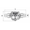 Testable disconnector BA2860 M3/4" - SOCLA WATTS : 149B3881
