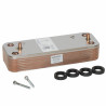 Heat exchanger 14 plates  - DIFF for De Dietrich Chappée : 711500500
