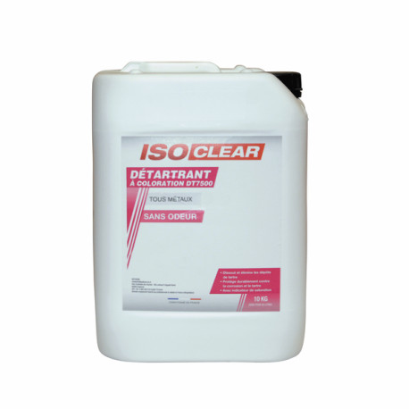 Maintenance and water analysis - ISOCLEAR DT7500 (Jerrycan 10kg) - ISOCLEAR