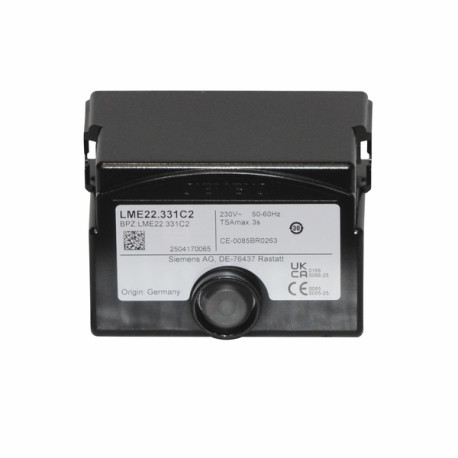 Control box gas lme 22 331a2 - SIEMENS : LME22.331C2