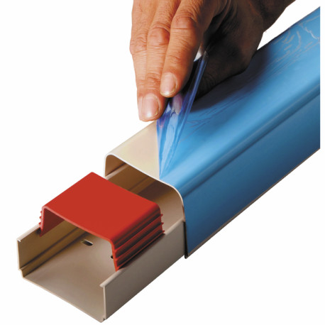 Duct 110x75 2m pure white 9010 (X 4) - DIFF