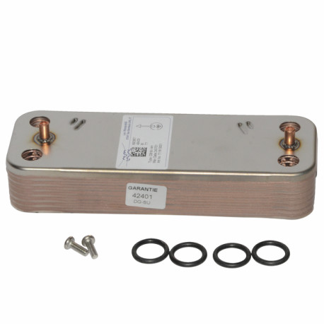 Heat exchanger 14 plates - DIFF for De Dietrich Chappée : 7672687