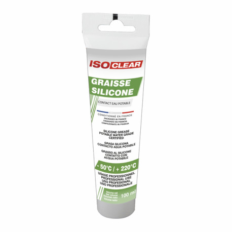 Silicon grease for food contact (Tube 100ml) - ISOCLEAR