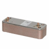 Heat exchanger 20 plates  - DE DIETRICH CHAPPEE : 711500800