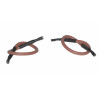 Ignition electrodes cable (x2) (X 2) - DE DIETRICH CHAPPEE : 7869313