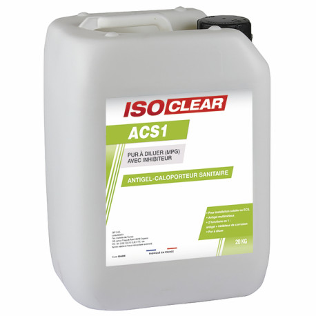 Concentrated heat transfer antifreeze ACS1 - Sanitary and solar - ISOCLEAR