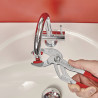Siphon and Connector Pliers - KNIPEX : 81 13 250