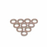 Gasket 8.4x5x1.6 (X 10) - DIFF for De Dietrich Chappée : S100232