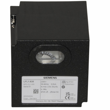 Control box gas lfl 1.635 - SIEMENS : LFL1.635