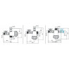Magnetic filter MGF black with valve and compression fitting 22 - RBM : 37010500