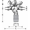 Controllable backflow preventer reduced pressure zone BA 1/2" - RESIDEO : BA295S-1/2A