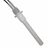 Ceramic spark plug with flange 260W 107mm - DIFF