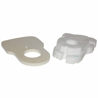 Chamber door insulation kit - DIFF for De Dietrich Chappée : 85755524