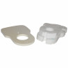 Chamber door insulation kit - DIFF for De Dietrich Chappée : 85755524