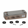 Domestic heat exchanger 16 plates - DIFF for Chaffoteaux : 65104333