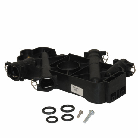 Connection plate for heat exchanger - DIFF for ELM Leblanc : 87160118190