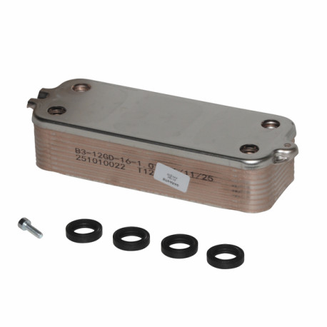 Plate heat exchanger 28kW - DIFF for De Dietrich Chappée : S101750