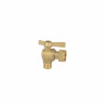 Water meter isolation ball valve angled MF 1/2" 3/4" - DIFF