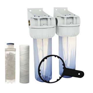 Complete dual filter F3/4" - EUROACQUE : 904696