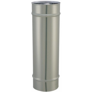 Stainless steel pipe Ø125mm x 1.00m - ISOTIP JONCOUX : 031012