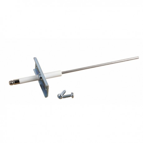 Flame sensing probe assembly +fixation - DE DIETRICH : 83368794