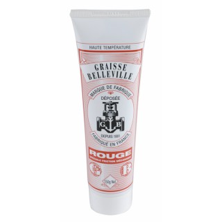 Grease - Red BELLEVILLE Grease (Tube 150g) - GRAISSEBELLEVILLE : GB015R