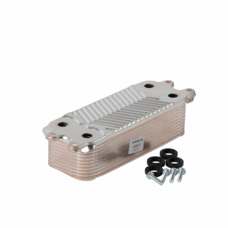 Heat exchanger dhw (19 plates) - DIFF for Vaillant : 0020038572