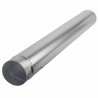 Aluminium pipe Ø125mm x 1.00m - ISOTIP JONCOUX : 011012