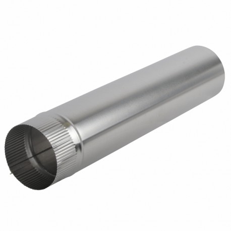 Aluminium pipe Ø111mm x 0.50m - ISOTIP JONCOUX : 011211