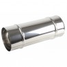 Aluminium pipe Ø125mm x 0.50m - ISOTIP JONCOUX : 031312