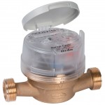 Water meter and meter valve