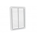 Plastic ventilation grille