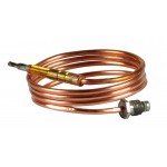 Thermocouple, magnetic end fitting and pilot burner